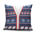 Roosters Rugby Christmas Pillow Cover Aboriginal Seamless Cardigan Inspired