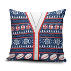 Roosters Rugby Christmas Pillow Cover Aboriginal Seamless Cardigan Inspired