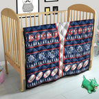 Roosters Rugby Christmas Quilt Aboriginal Seamless Cardigan Inspired