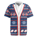 Roosters Rugby Christmas Rugby Jersey Aboriginal Seamless Cardigan Inspired