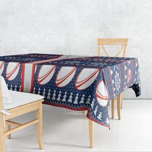 Roosters Rugby Christmas Tablecloth Aboriginal Seamless Cardigan Inspired