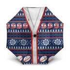 Roosters Rugby Christmas Umbrella Aboriginal Seamless Cardigan Inspired