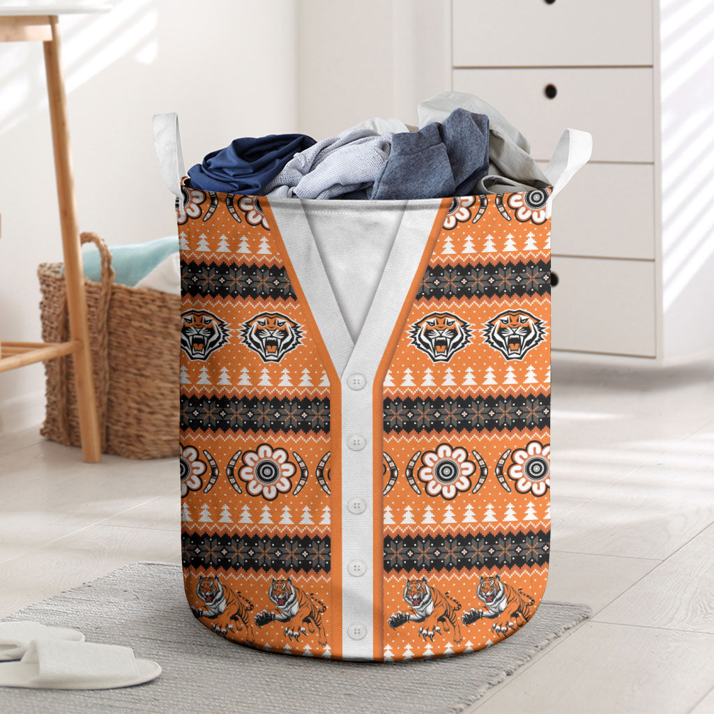 Tigers Rugby Christmas Laundry Basket Aboriginal Seamless Cardigan Inspired