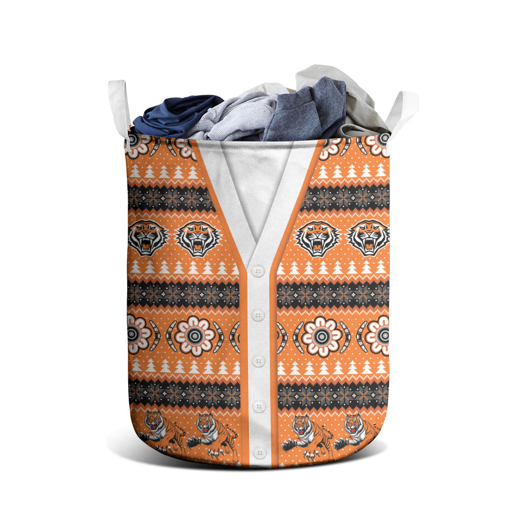 Tigers Rugby Christmas Laundry Basket Aboriginal Seamless Cardigan Inspired