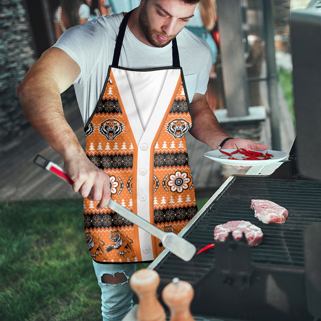 Tigers Rugby Christmas Apron Aboriginal Seamless Cardigan Inspired