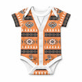Tigers Rugby Christmas Baby Onesie Aboriginal Seamless Cardigan Inspired