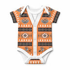 Tigers Rugby Christmas Baby Onesie Aboriginal Seamless Cardigan Inspired