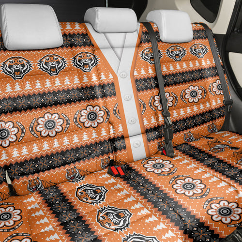Tigers Rugby Christmas Back Car Seat Cover Aboriginal Seamless Cardigan Inspired