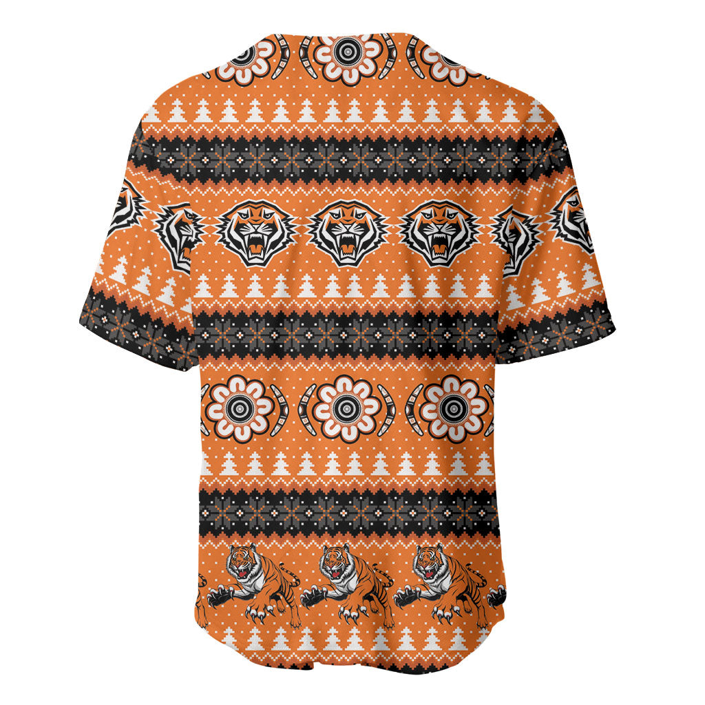 Tigers Rugby Christmas Baseball Jersey Aboriginal Seamless Cardigan Inspired