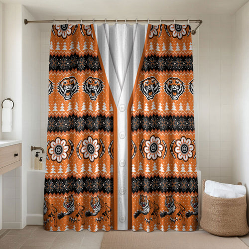 Tigers Rugby Christmas Bathroom Set Aboriginal Seamless Cardigan Inspired