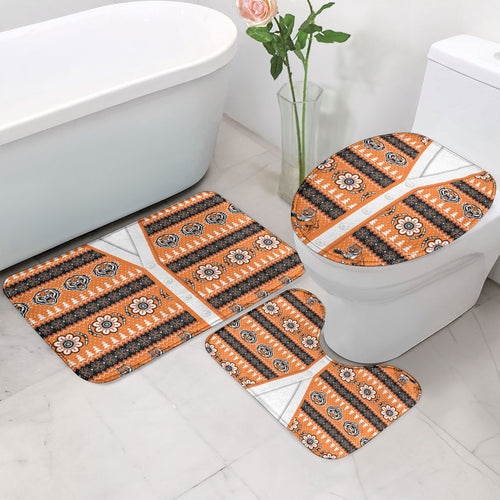 Tigers Rugby Christmas Bathroom Set Aboriginal Seamless Cardigan Inspired