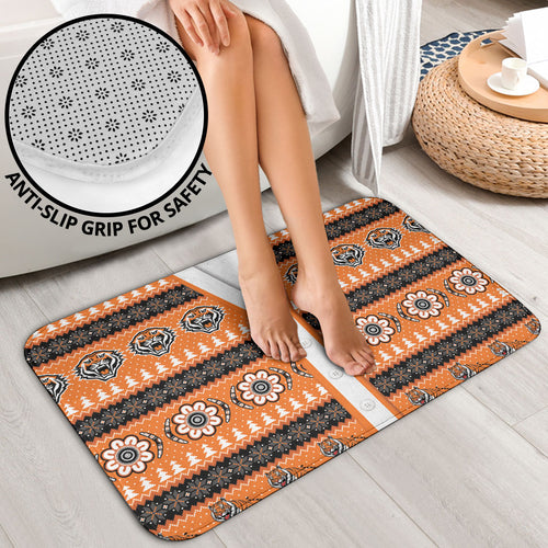 Tigers Rugby Christmas Bathroom Set Aboriginal Seamless Cardigan Inspired