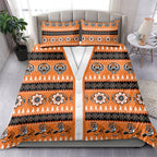 Tigers Rugby Christmas Bedding Set Aboriginal Seamless Cardigan Inspired