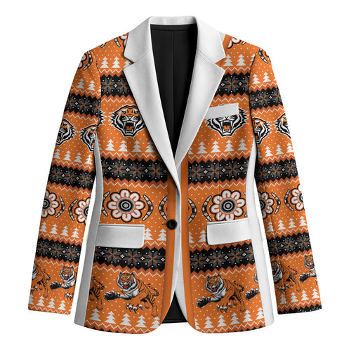 Tigers Rugby Christmas Blazer Aboriginal Seamless Cardigan Inspired