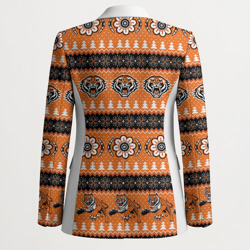 Tigers Rugby Christmas Blazer Aboriginal Seamless Cardigan Inspired