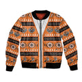 Tigers Rugby Christmas Bomber Jacket Aboriginal Seamless Cardigan Inspired