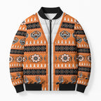 Tigers Rugby Christmas Bomber Puffer Jacket Aboriginal Seamless Cardigan Inspired