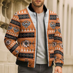 Tigers Rugby Christmas Bomber Puffer Jacket Aboriginal Seamless Cardigan Inspired