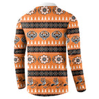 Tigers Rugby Christmas Button Sweatshirt Aboriginal Seamless Cardigan Inspired