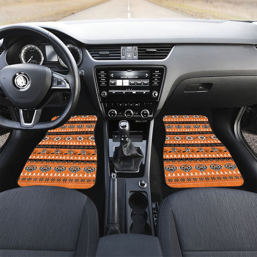 Tigers Rugby Christmas Car Mats Aboriginal Seamless Cardigan Inspired