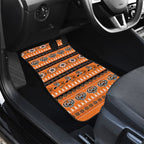 Tigers Rugby Christmas Car Mats Aboriginal Seamless Cardigan Inspired