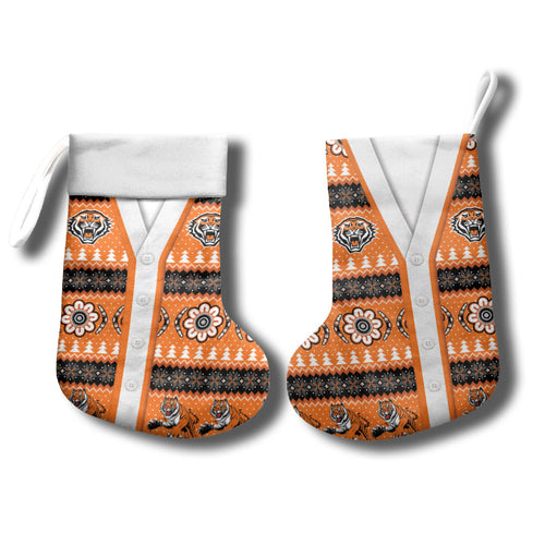 Tigers Rugby Christmas Stocking Aboriginal Seamless Cardigan Inspired