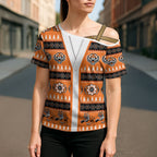 Tigers Rugby Christmas Cross Shoulder Shirt Aboriginal Seamless Cardigan Inspired