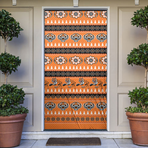 Tigers Rugby Christmas Door Cover Aboriginal Seamless Cardigan Inspired