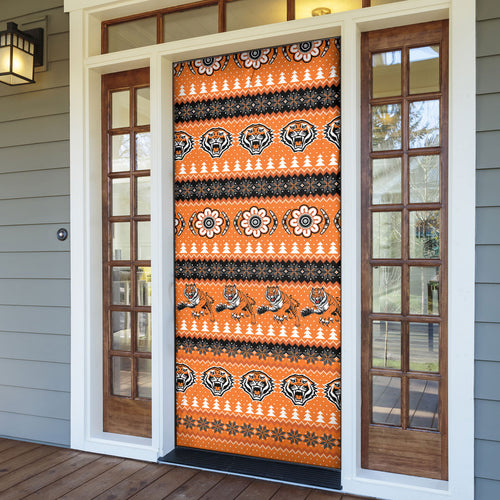 Tigers Rugby Christmas Door Cover Aboriginal Seamless Cardigan Inspired