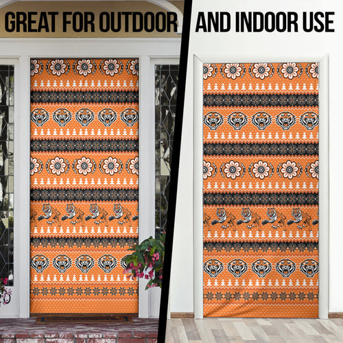 Tigers Rugby Christmas Door Cover Aboriginal Seamless Cardigan Inspired