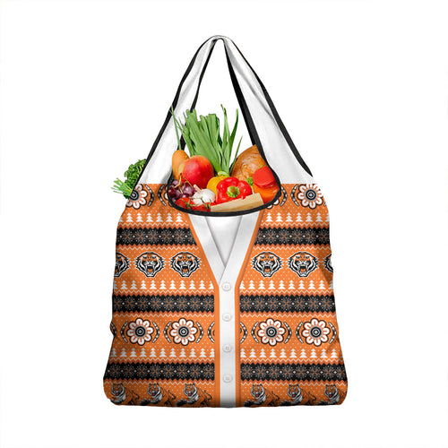 Tigers Rugby Christmas Grocery Bag Aboriginal Seamless Cardigan Inspired