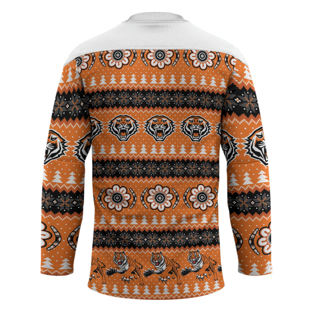 Tigers Rugby Christmas Hockey Jersey Aboriginal Seamless Cardigan Inspired