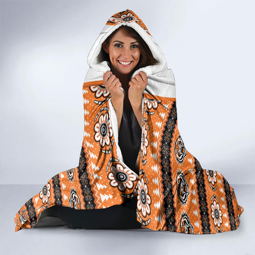 Tigers Rugby Christmas Hooded Blanket Aboriginal Seamless Cardigan Inspired