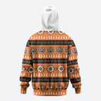 Tigers Rugby Christmas Hoodie Aboriginal Seamless Cardigan Inspired