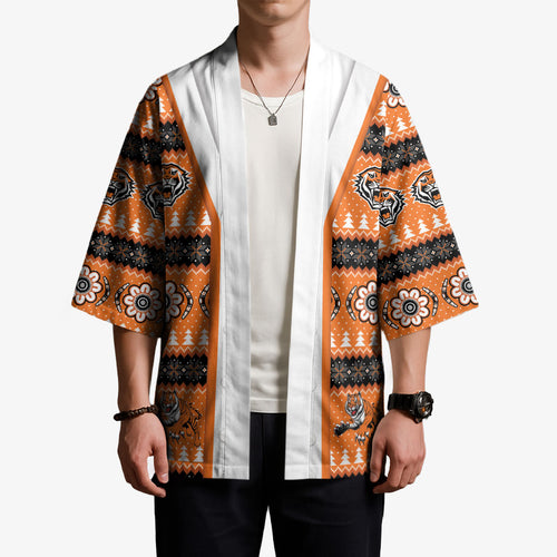 Tigers Rugby Christmas Kimono Aboriginal Seamless Cardigan Inspired