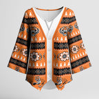 Tigers Rugby Christmas Kimono Sleeve Blouse Aboriginal Seamless Cardigan Inspired