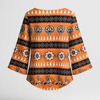 Tigers Rugby Christmas Kimono Sleeve Blouse Aboriginal Seamless Cardigan Inspired