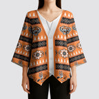 Tigers Rugby Christmas Kimono Sleeve Blouse Aboriginal Seamless Cardigan Inspired
