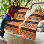 Tigers Rugby Christmas Quilt Aboriginal Seamless Cardigan Inspired