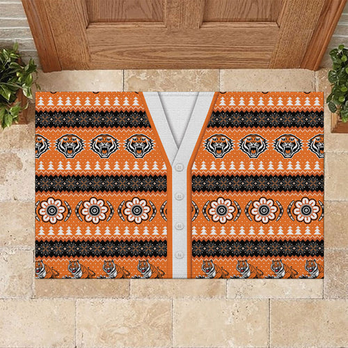 Tigers Rugby Christmas Rubber Doormat Aboriginal Seamless Cardigan Inspired