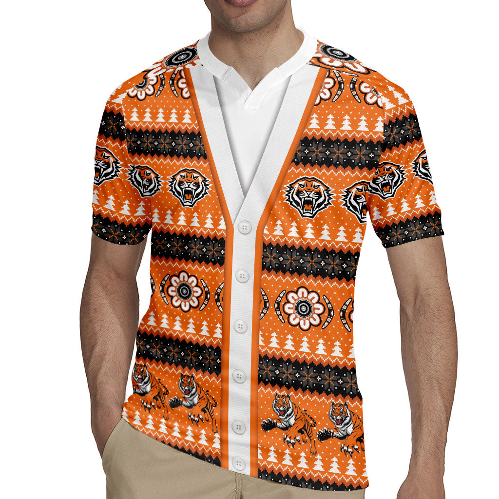 Tigers Rugby Christmas Rugby Jersey Aboriginal Seamless Cardigan Inspired