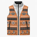 Tigers Rugby Christmas Sleeveless Puffer Jacket Aboriginal Seamless Cardigan Inspired