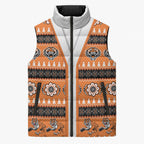 Tigers Rugby Christmas Sleeveless Puffer Jacket Aboriginal Seamless Cardigan Inspired