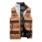 Tigers Rugby Christmas Sleeveless Puffer Jacket Aboriginal Seamless Cardigan Inspired