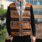 Tigers Rugby Christmas Sleeveless Puffer Jacket Aboriginal Seamless Cardigan Inspired