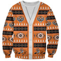 Tigers Rugby Christmas Sweatshirt Aboriginal Seamless Cardigan Inspired