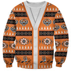 Tigers Rugby Christmas Sweatshirt Aboriginal Seamless Cardigan Inspired