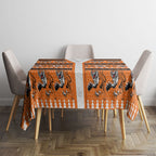 Tigers Rugby Christmas Tablecloth Aboriginal Seamless Cardigan Inspired
