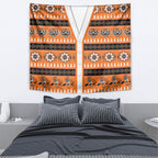 Tigers Rugby Christmas Tapestry Aboriginal Seamless Cardigan Inspired