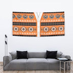 Tigers Rugby Christmas Tapestry Aboriginal Seamless Cardigan Inspired